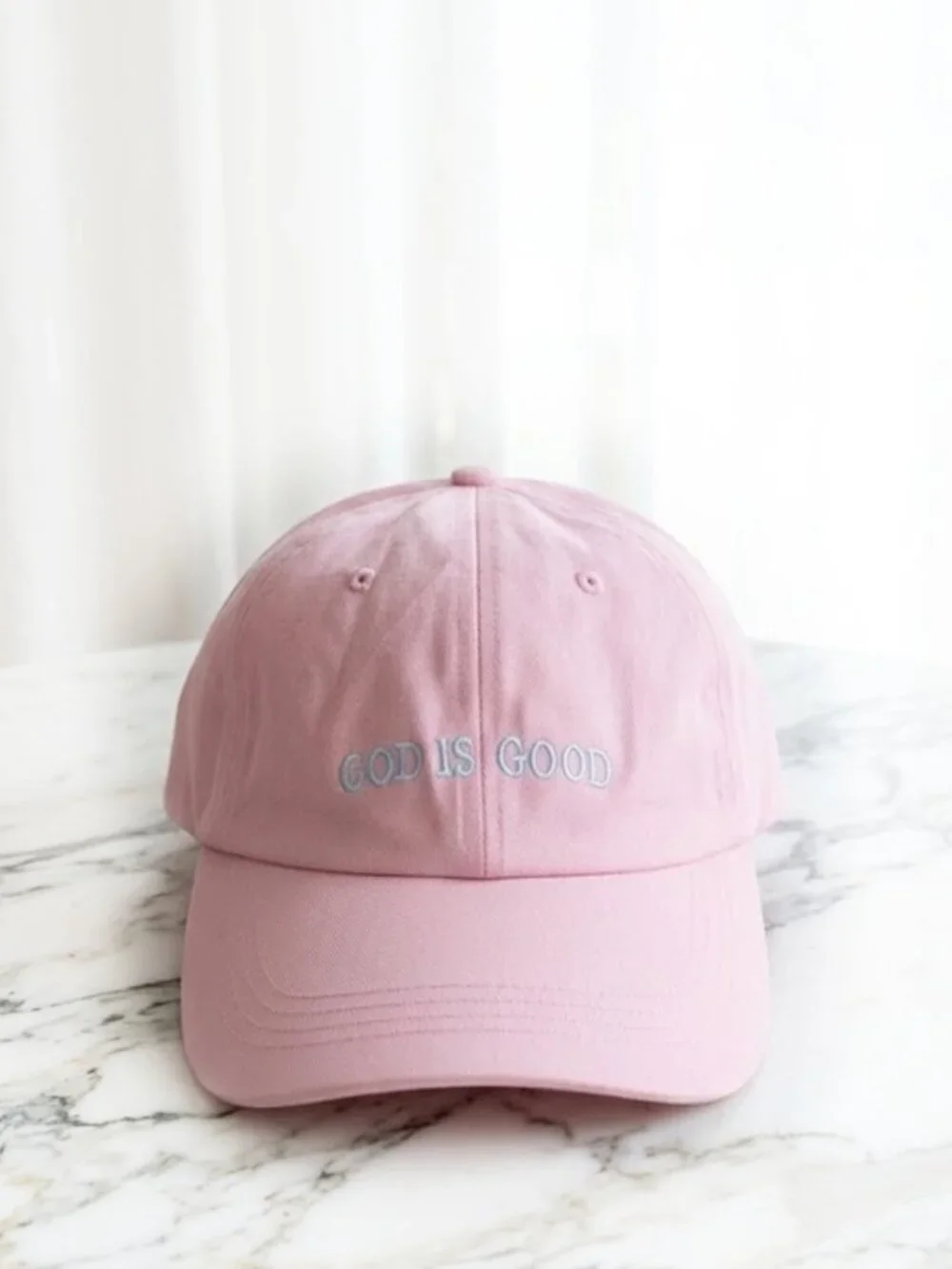 Ladies Pink Faith Ball Cap